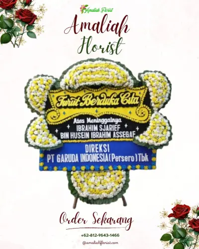 Papan Bunga Duka di Kopyah
